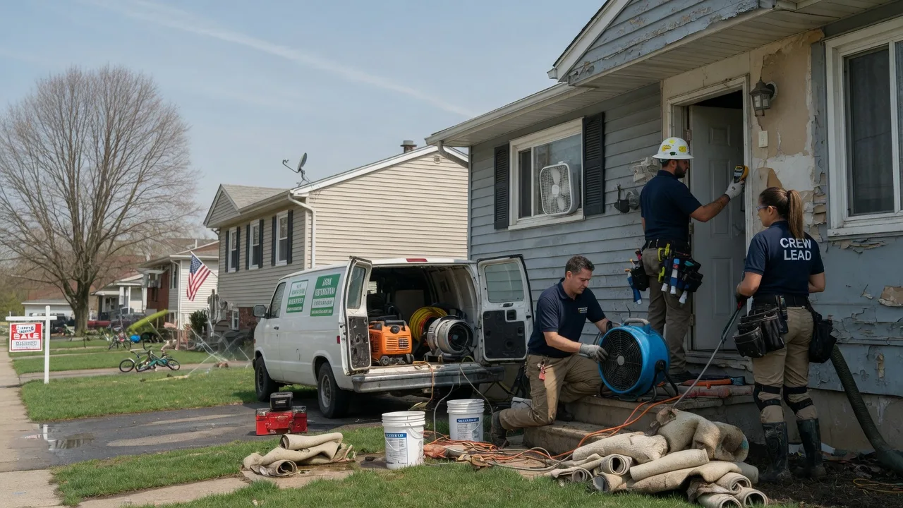 Flood Cleanup in White Cloud, MI near me