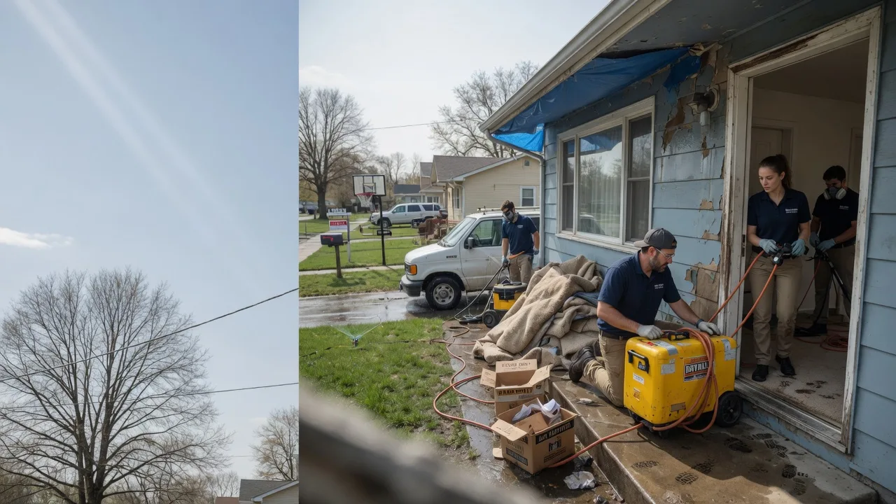 Basement Flood Cleanup in White Cloud, MI near me